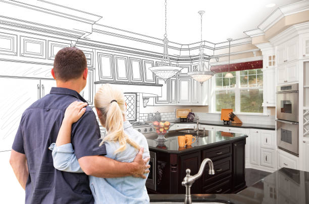 Professional Kitchen Island Installation technician working in Chesterfield, NJ